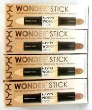 NYX COSMETICS WONDER STICK HIGHLIGHT AND CONTOUR STICK 2x POIDS 0.14oz/4g CHOOSE