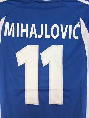 YUGOSLAVIA FOOTBALL SHIRT EURO 2000 2001 JERSEY MIHAJLOVIC 11 SIZE