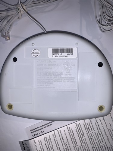 GE Digital Messaging System English+Spanish Answering Machine 29875GE1 - Picture 4 of 6