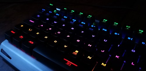 Upgraded Gamdias HERMES M1 LED USB mechanical Gaming keyboard Brown switches - Picture 3 of 12