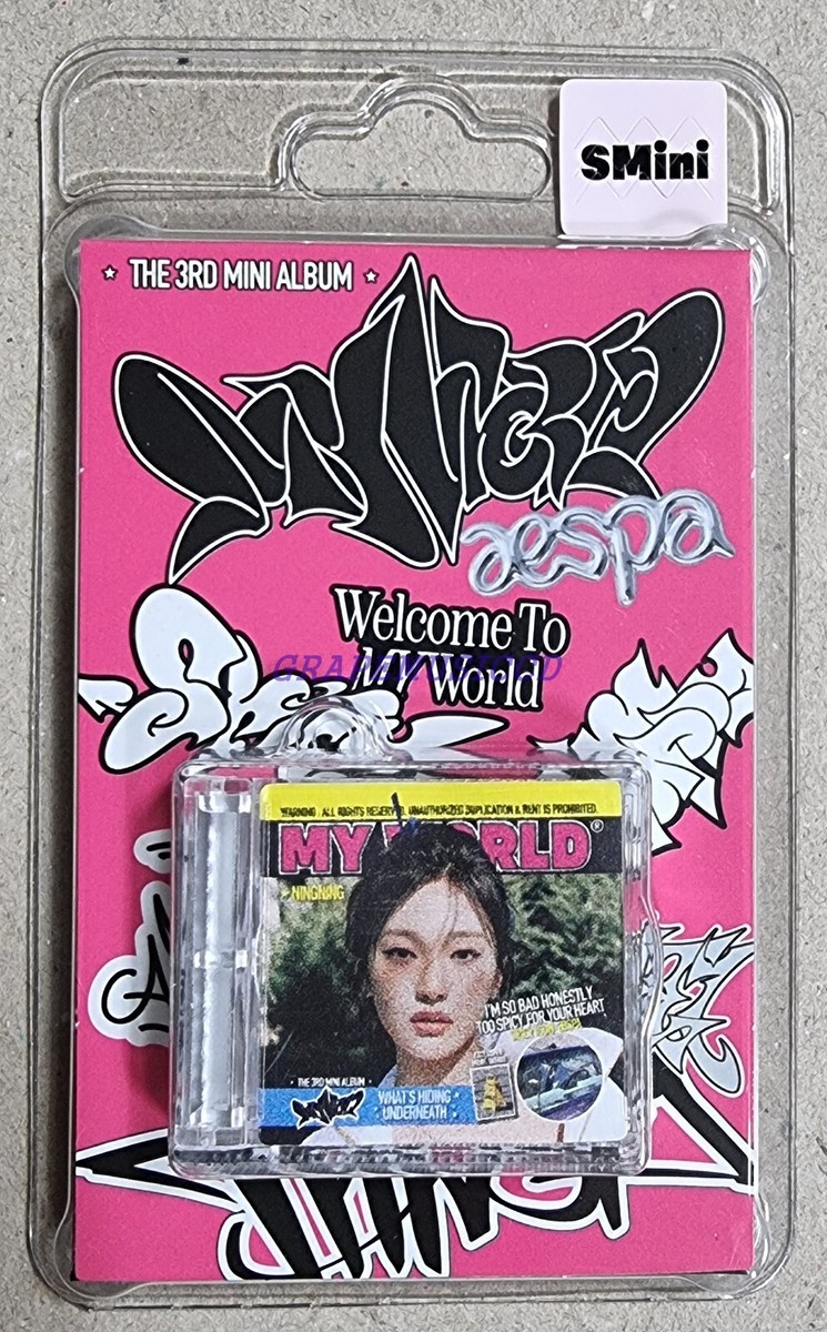 aespa The 3rd mini Album MY WORLD SMini Ver. SMART ALBUM +