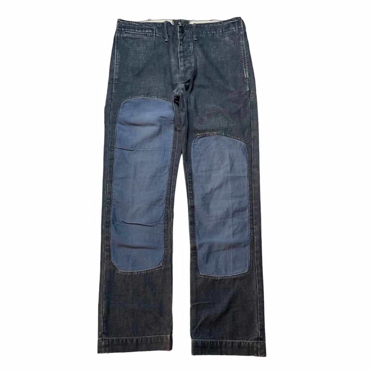 RRL Double RL Supply Co Ralph Lauren Distres Pants With