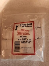Pro shot patches item # 1  1/8 500 square patch