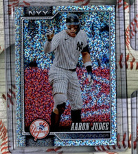 2026 Topps Series 1 Celebration AARON JUDGE Confetti Holo Parallel # 1 - YANKEES