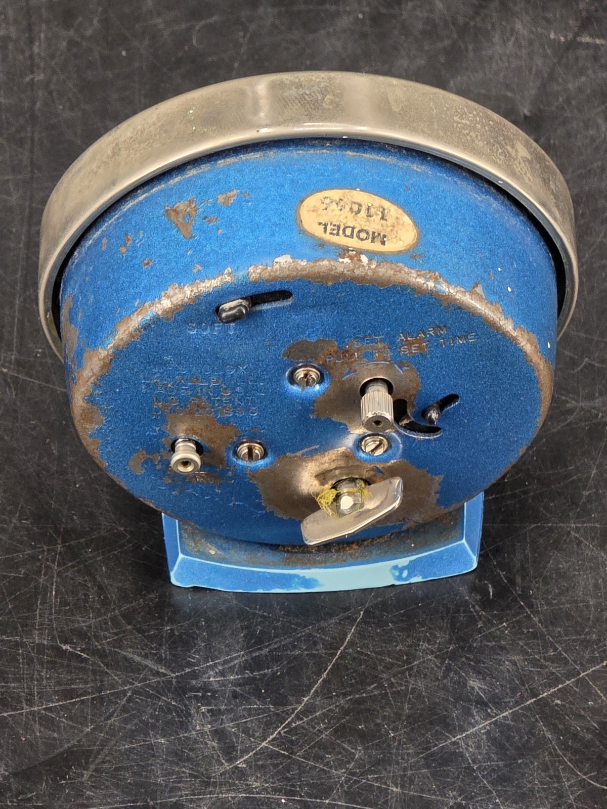 Vintage Westclox Baby Ben Wind-Up Alarm Clock- Made In USA - LaSalle, Illinois