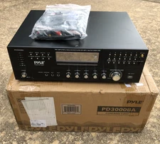 Pyle Bluetooth 4.1 Channel 3000W AM/FM Stereo Receiver DVD CD USB/SD *Parts*