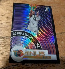 2020-21 Optic Donovan Mitchell T-Minus Insert Purple Prizm Parallel  🔥 Cavs