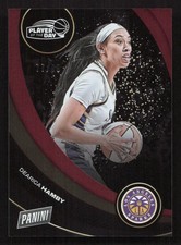 2025 Panini WNBA Player of the Day Dearica Hamby Red #/99 #26 Card