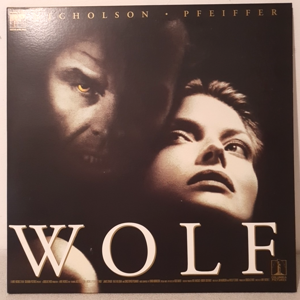 WOLF Laser Disc JAPAN CLV Jack Nicholson Michelle Pfeiffer Werewolves NTSC