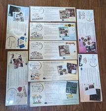 Lot of 9 USA-Made NIP Vtg Y2K Creative Memories Collection Combo Packs Stickers