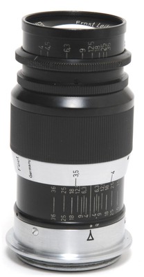 Leitz Leica Screw Mount Elmar 4/9cm black/chrome 15 blades