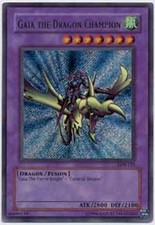 Gaia The Dragon Champion [1st Edition] LOB-E102 Prices | YuGiOh