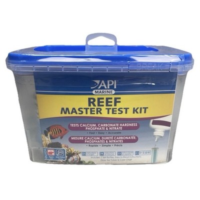 API Reef Master Marine Test Kit - Calcium, Carbonate, Phosphate, Nitrate...