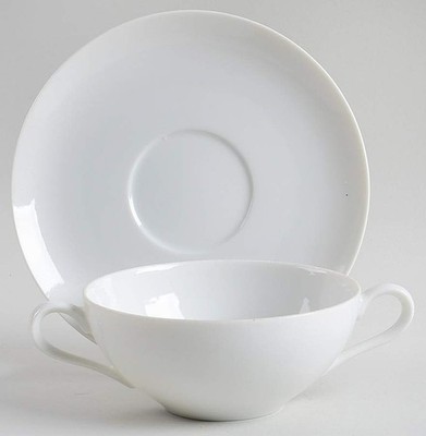 Arzberg Arzberg White  Cream Soup & Saucer 8626995