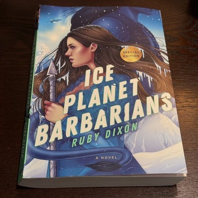 Ice Planet Barbarians by Ruby Dixon, sci-fi fantasy romance, blue aliens