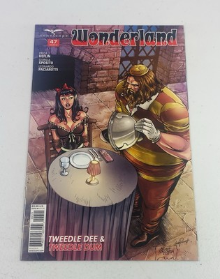 WONDERLAND #47 NOAH SALONGA VARIANT COVER B GRIMM FAIRY TALES ZENESCOPE 