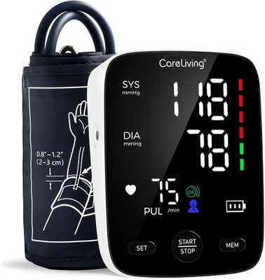 #ad Upper Arm Blood Pressure Monitor Digital BP Machine 2x199 Memory Home Use $19.83