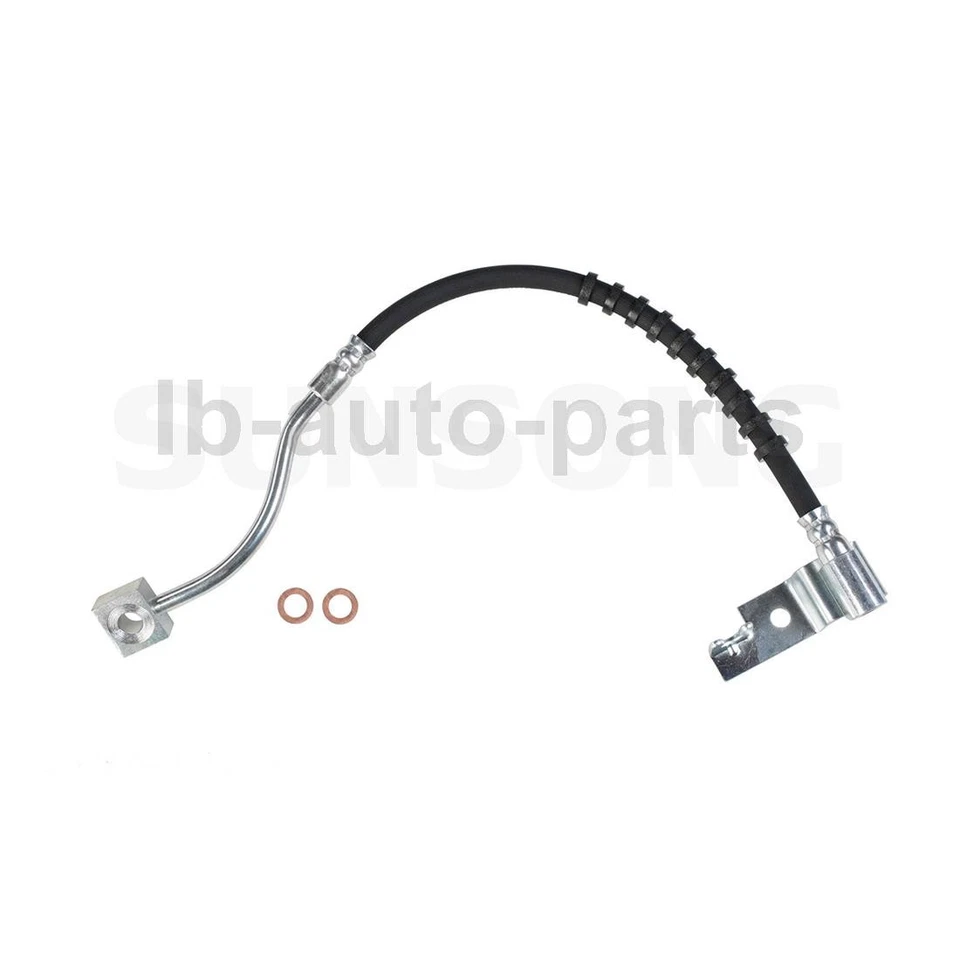 Línea de manguera de freno delantero 2x para Plymouth Neon 2000 2001 2,0 L Foto 3 de 4