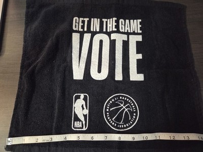 FANATICS FEST NYC NBA GET IN THE GAME VOTE Rally Towel Exclusive! NBPA   FFNYC
