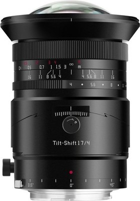 TTArtisan Tilt-Shift 17mm F4 Full Frame Ultra-Wide Lens for Canon RF Mount EOS R