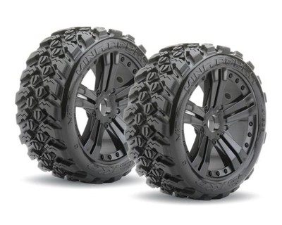 Jetko King Cobra Belted Buggy Extreme Reifen auf schwarzen Felgen JK1502RB