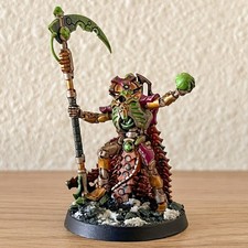 Warhammer 40k Necrons - Painted Overlord w/ Resurrection Orb - Item 388-3