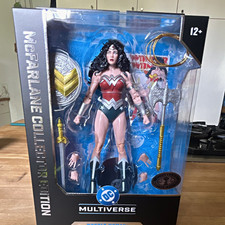 McFarlane Toys DC Multiverse Wonder Woman Collector Edition Figure Shield 12