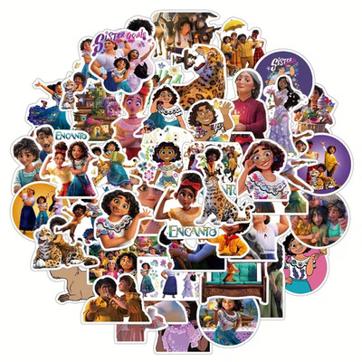 50x ENCANTO Sticker Disney Aufkleber Labels Cartoon Pixar Madrigal Stickers