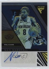 2022-23 Panini Flux Flux Signatures Naji Marshall #FS-NJM Auto 18ru