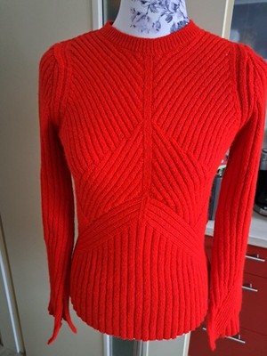 Strickpullover Orsay Gr S Rot