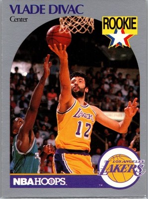 1990 Hoops Team Night Los Angeles Lakers #NNO Vlade Divac