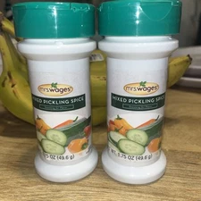 2 Pack Mrs. Wages Mixed Pickling Spice 1.75 Oz Exp 08-06-2026 