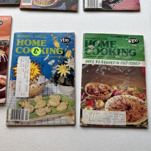 Vintage Woman's Circle Home Cooking Magazine Lot Of 9 Issues 1977-1985 - Picture 5 of 24