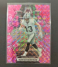 2023 Panini Mosaic - Camo Pink Mosaic #121 Hunter Renfrow