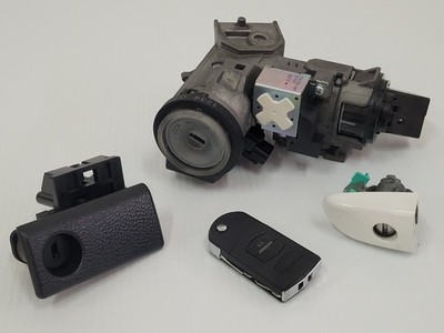 Mazda 6 GH Lock Set Ignition Barrel Switch Key Reader Set OEM 2008-2012