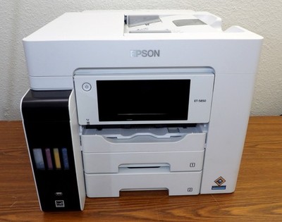 Epson EcoTank Pro ET-5850 Wireless Color All-in-One Printer