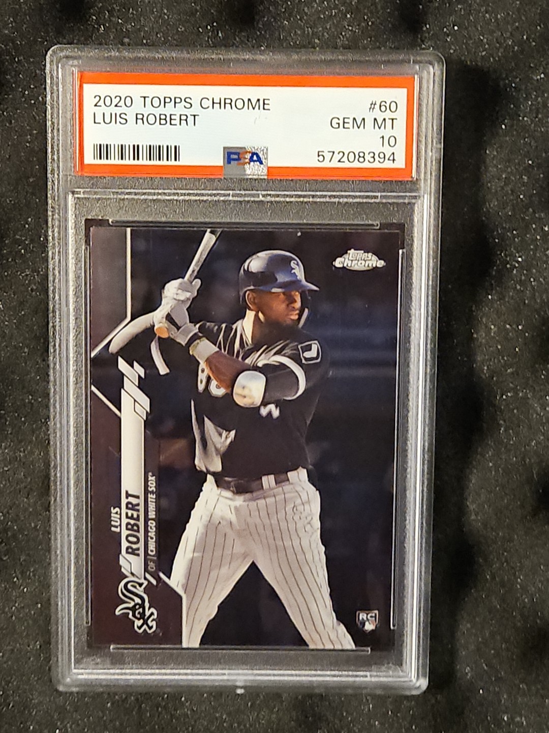 PSA 10 - Luis Robert - 2020 Topps Chrome - Rookie RC - #60 - White Sox