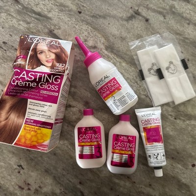 L'Oreal Casting Creme Gloss 732 Vanilla Conditioning Hair Color *READ*