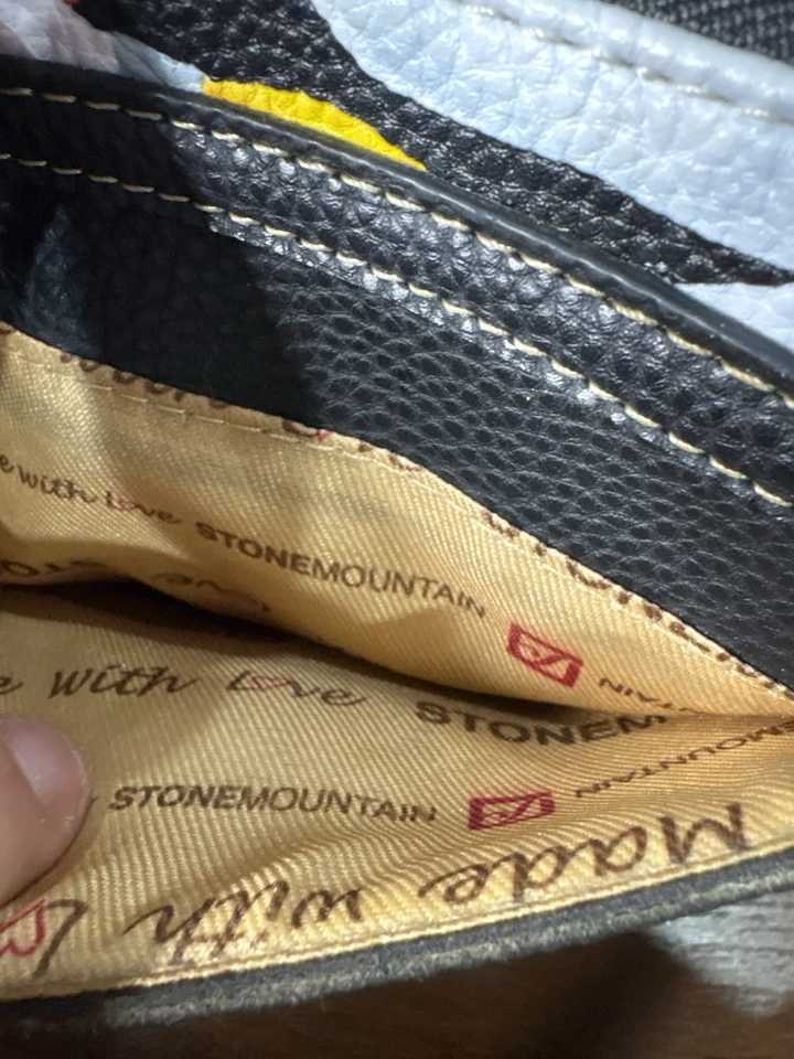 Bolso de Hombro Stone Mountain EE. UU. Negro Floral B21 Foto 4 de 4