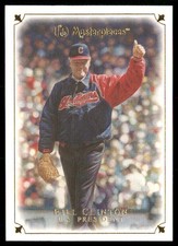 2007 Upper Deck Masterpieces #76 Bill Clinton