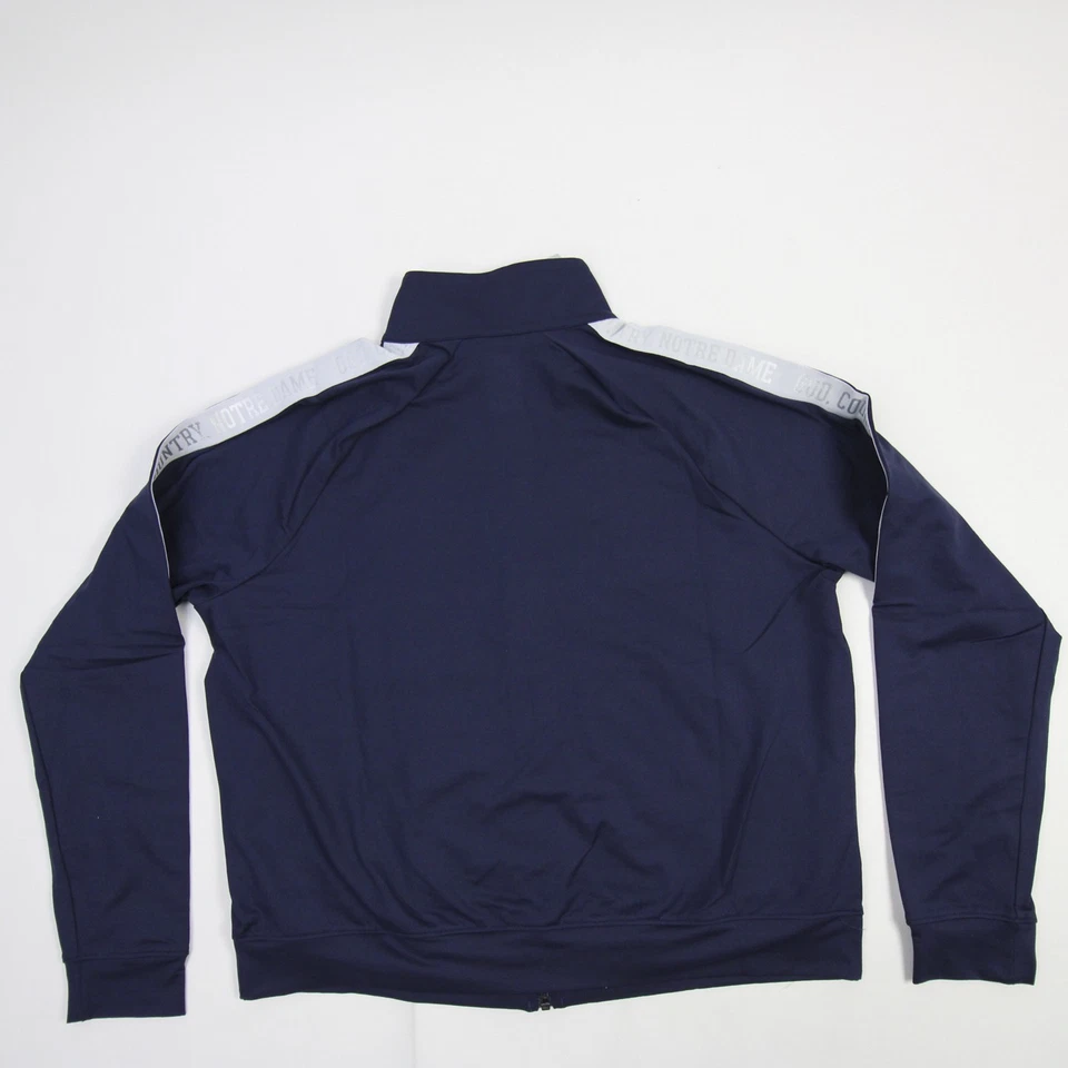 Chaqueta Notre Dame Fighting Irish Under Armour para mujer azul marino nueva Foto 3 de 4
