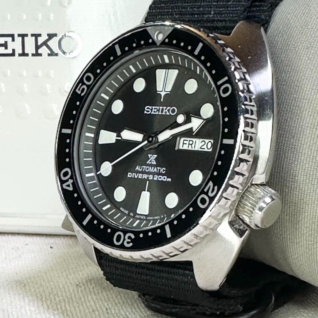 SEIKO Prospex Diver 200m Auto 4R36-04Y0 Reissue Turtle Watch