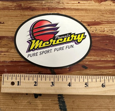 Phoenix Mercury Logo Oval WNBA Sticker- Vintage Brand New 3x5