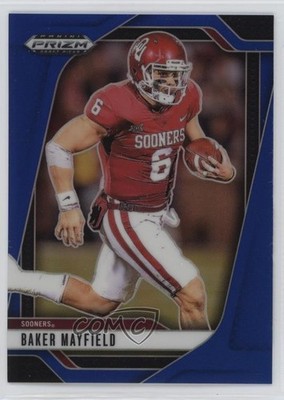 2025 Panini Prizm Draft Picks Blue Prizm 140/249 Baker Mayfield #187 0xh3