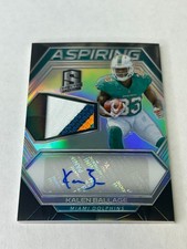 2018 Panini Spectra Kalen Ballage 217/299 Rookie Patch Auto Dolphins E1