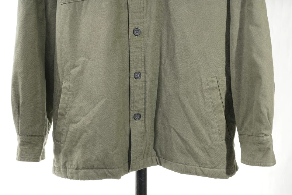 Club Room Bark Jacket FORRO ACOLCHADO 100% algodón abrigo chaqueta de campo para hombre 2xl XXL Foto 3 de 4