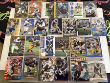 50 Different Marshall Faulk Football Cards Base Inserts Rams Lot Collection A