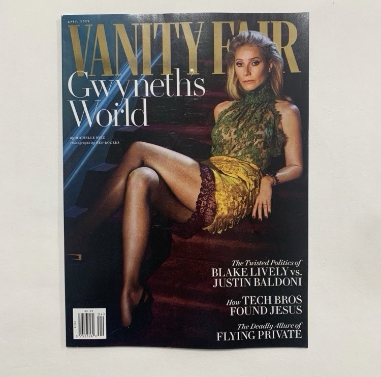 Vanity Fair Gwyneth Paltrow “Gwyneth’s World” Issue April 2025 New Magazine