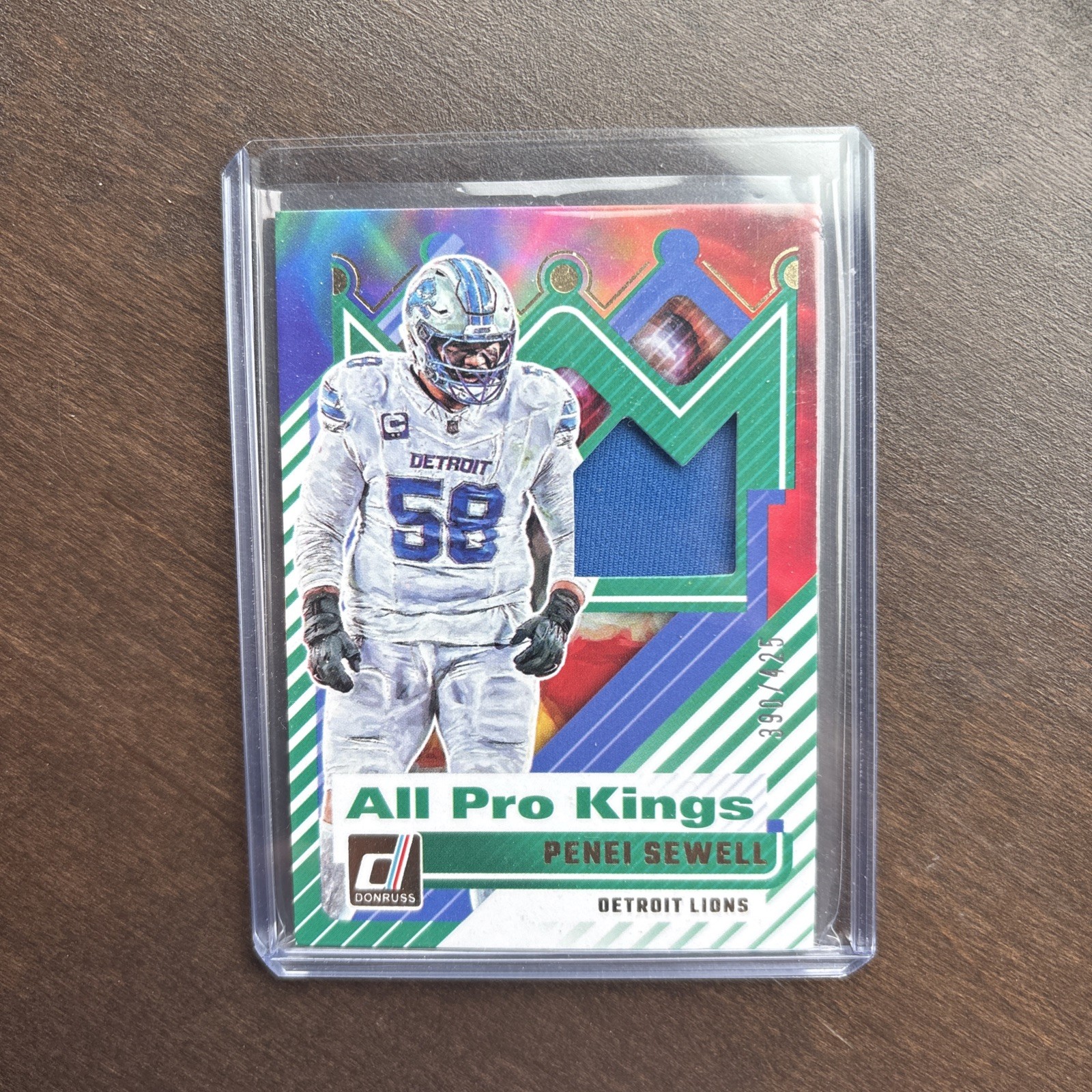 2025 Donruss All Pro Kings Jerseys Penei Sewell /425