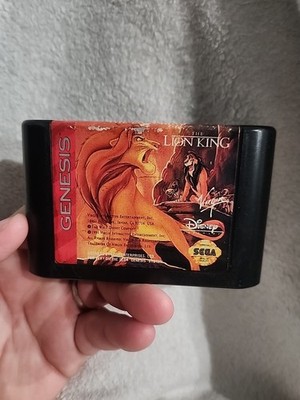The Lion King (Sega Genesis, 1994) Cartridge Authentic Tested Working 